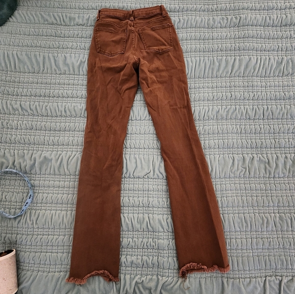 Shein Brown Skinny Pants Size XS/2 - EUC - Picture 4 of 8